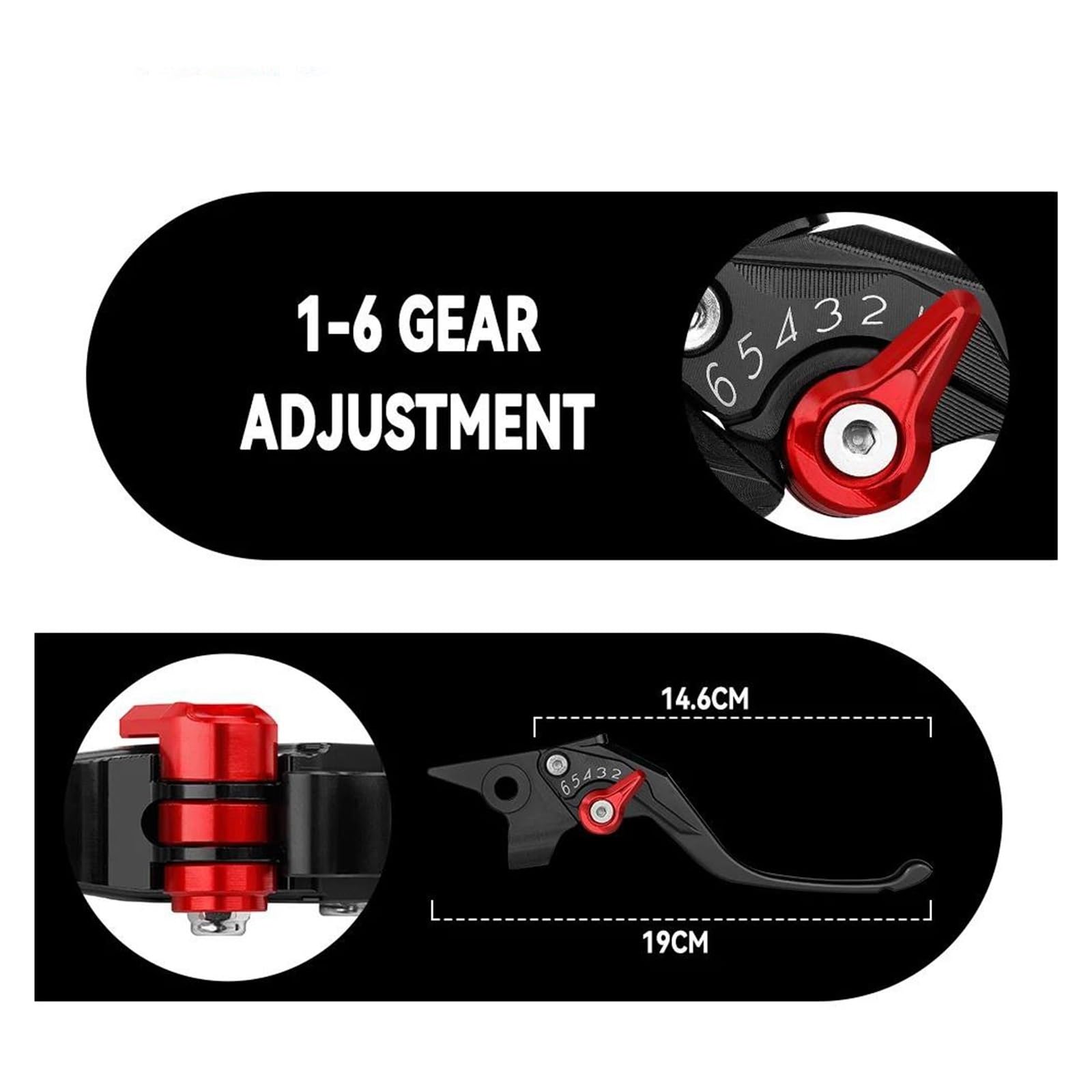 Leve Manubrio Per CRF1100L Per CRF 1100 L Per Africa Twin 2020-2025 Accessori Moto CNC Regolabile Maniglia Del Freno Della Frizione Leve Leve Freno Frizione(1)