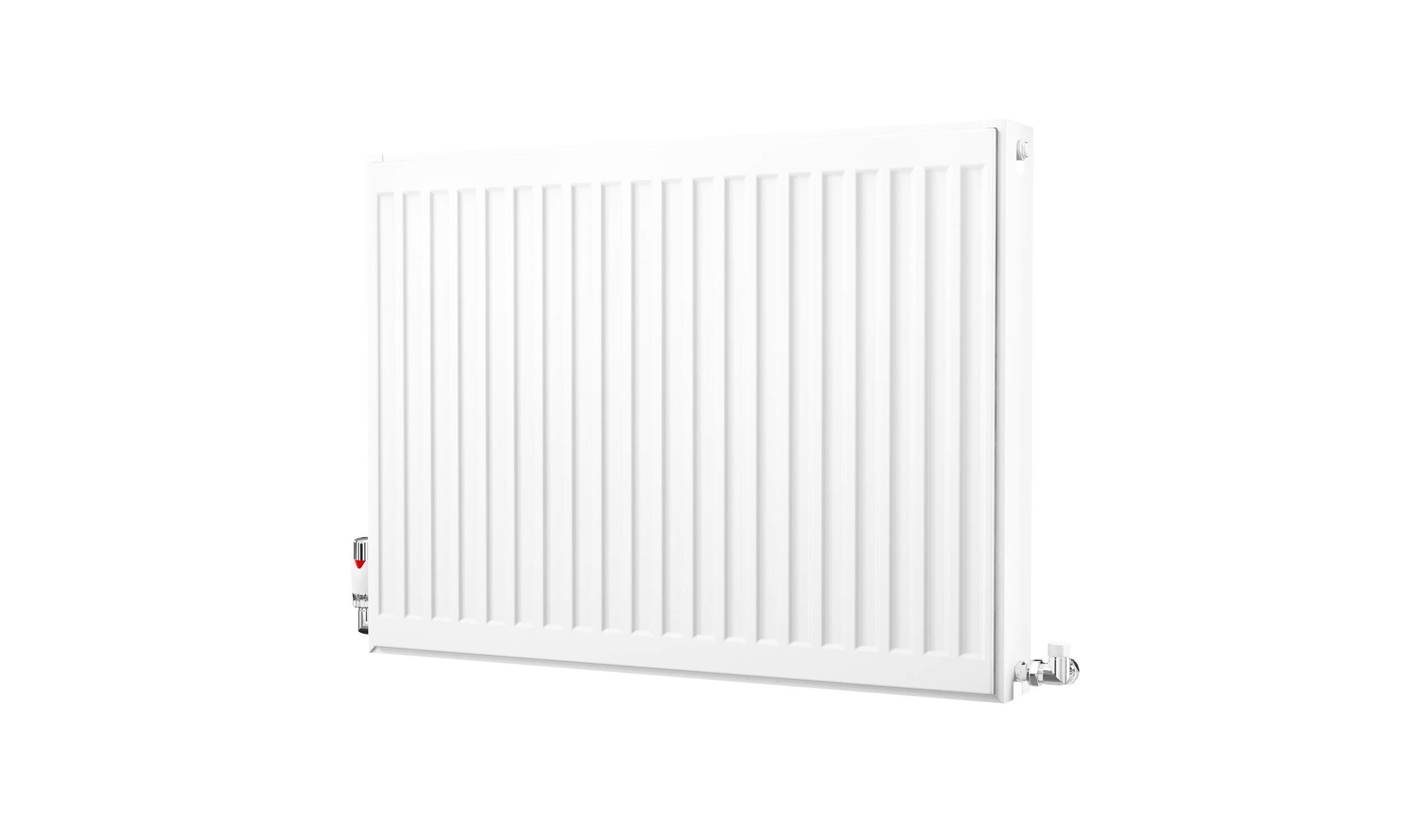 Kartell White Kompact Type 22 Double Panel Double Convector Radiator 600Mm X 800Mm