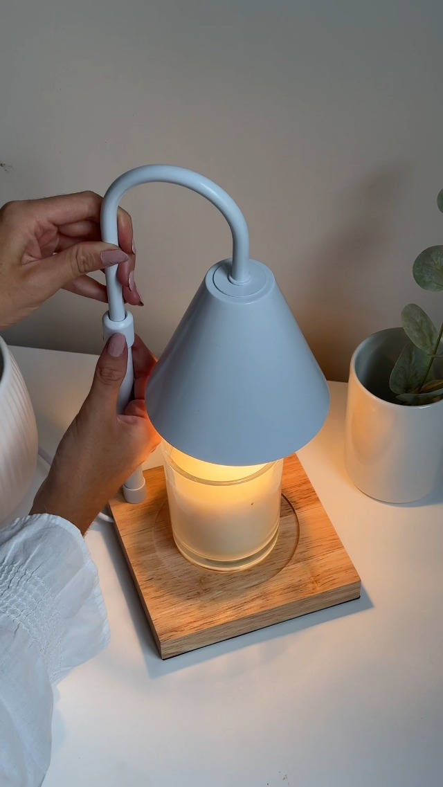 Lampada Scaldacandele Flamingueo Con Timer - Intensit&agrave; Regolabile, Altezza Regolabile, Include 2 Lampadine 35W