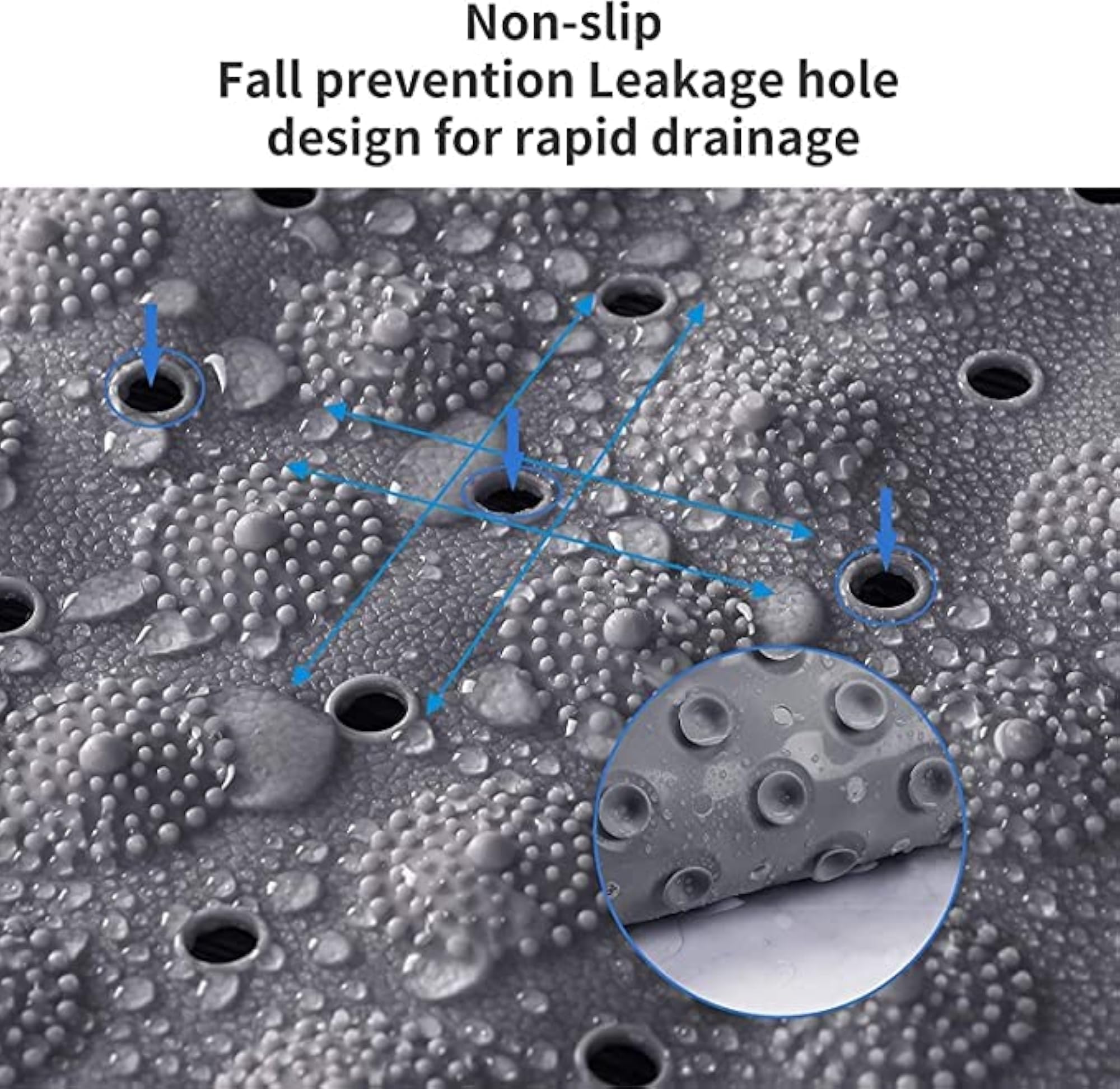 Quick Drying Water Soak Bathroom Mats