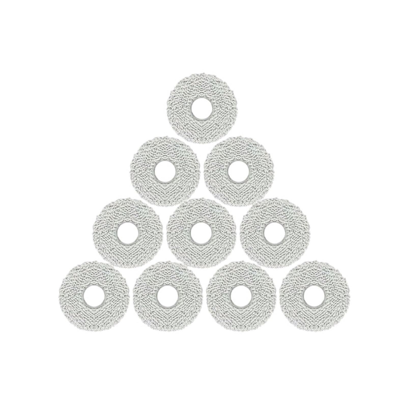 JIYUTQQ parts Mop, Compatible for ECOVACS DEEBOT T30S AI Care, Sweeping Robot Accessories(Mop 10pcs)