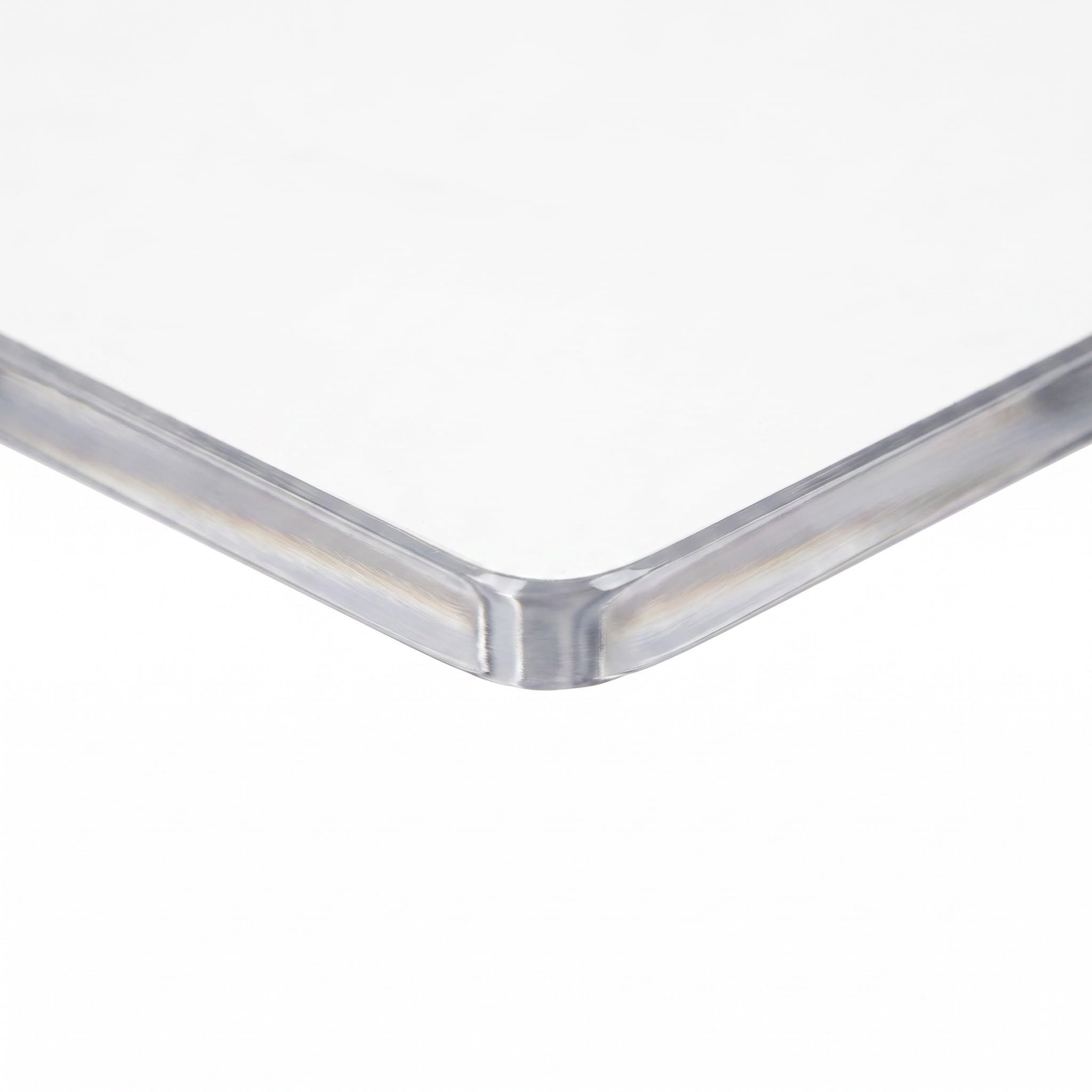 Lot de 4 plaques transparentes en acrylique pour gaufrage,