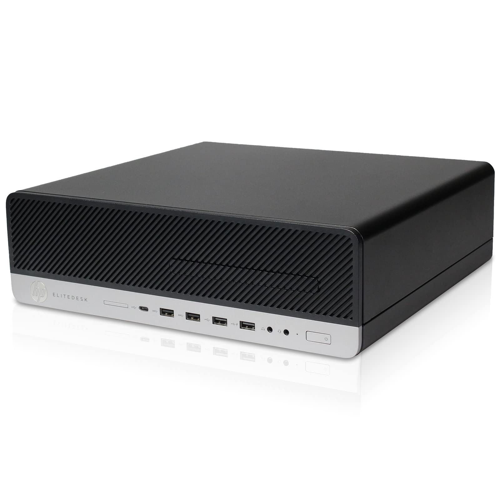 HP EliteDesk 800 G4 3.2 GHz 8th gen Intel® Core i7 i7-8700 Black, Silver SFF PC EliteDesk 800 G4, 3.2 GHz, 8th gen Intel® Core i7, 8 GB, 256 GB, DVD±RW, Windows 11 Pro (Renewed)