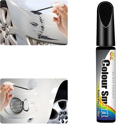 Car Scratch Remover, Touch Up Paint For Cars, Fill Paint Pen for Auto Scratch Repair, Quick Easy Scratches Remover, Erase Damage (Pearl Black)