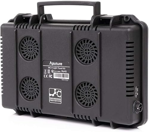 Miniatura 2 de Aputure MC - Kit de viaje de 4 luces, 4 MC RGBWW LED en luces de cámara con estuche de carga inalámbrica CRI/TLCI 96+, temperatura 3200K-6500K, modo