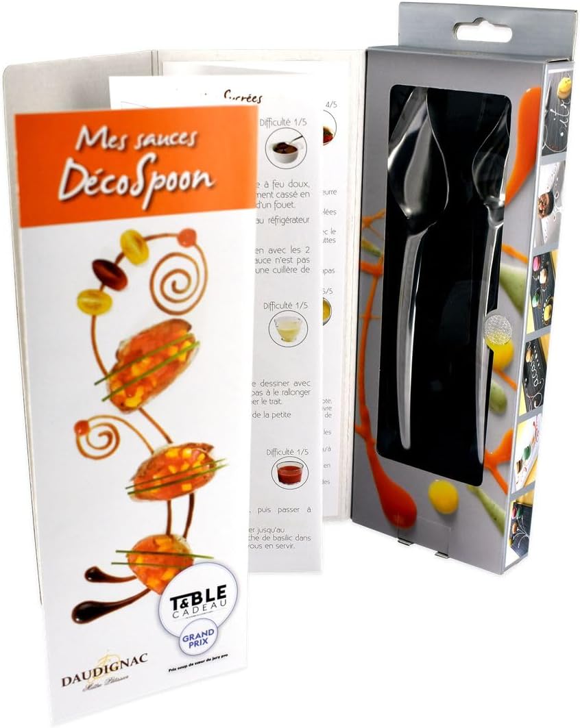 0601050 Set of 2 Quill Spoons for Cake Decorating Stainless Steel