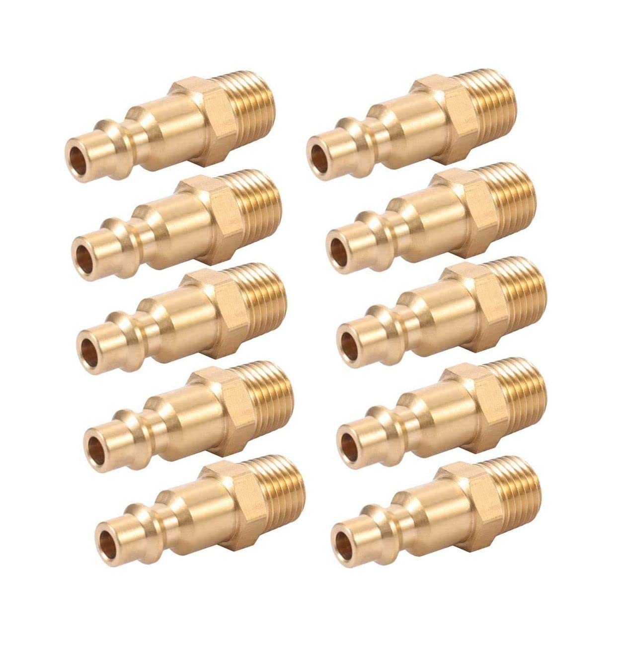 Fiche mâle NPT 1/4" Zeluga en acier pour stopper les fuites d'air de votre compresseur
