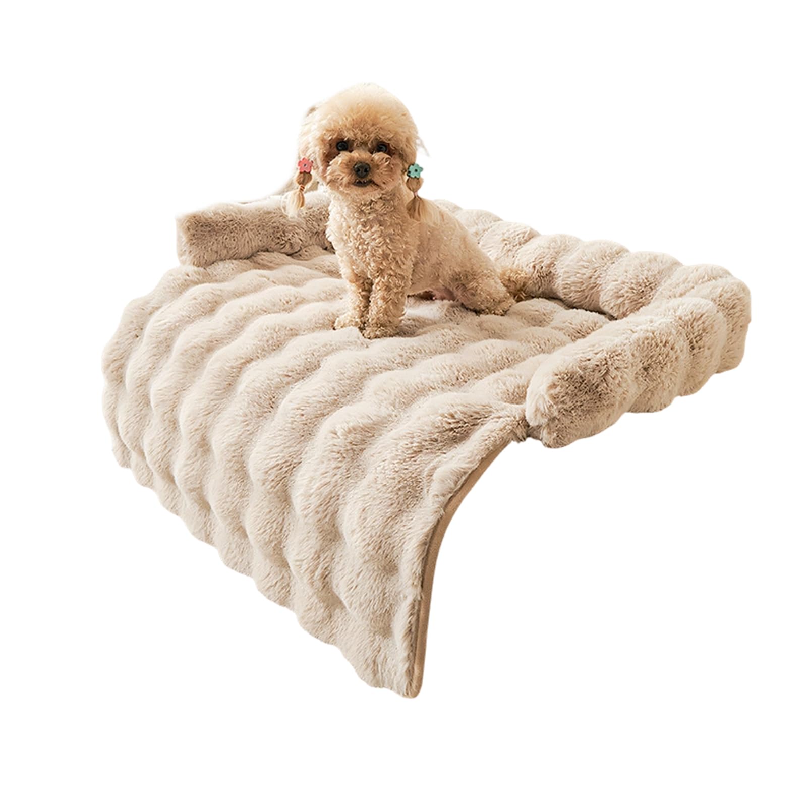 Housse confortable pour animaux domestiques lit grand chien fourrure