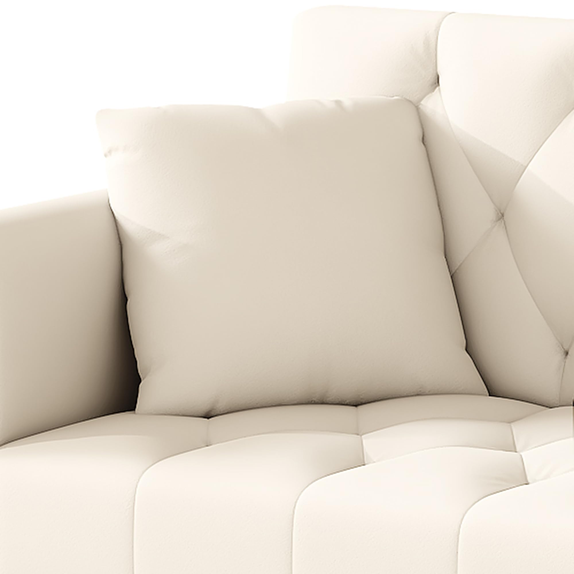 Sofá cama doble plegable con función reclinable, tres ángulos de inclinación ajustables y soporte para bebidas, adecuado para sala de estar, dormitorio, cine en casa o habitación de invitados. Funda