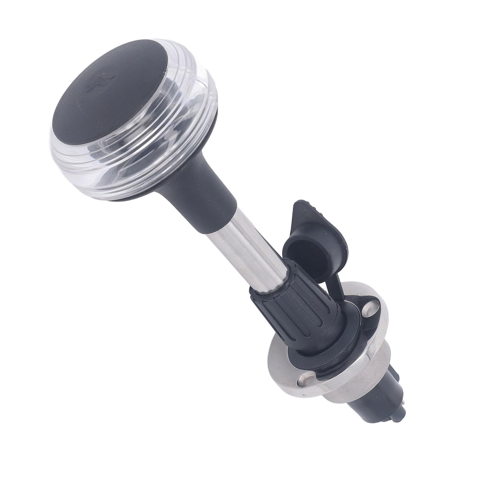 Luce di ancoraggio della barca, angolo di illuminazione di 360 °, 10-24 V DC, luce da barca multiuso, LED bianco 4000-4500 K, resistente all'erosione, per pontoni