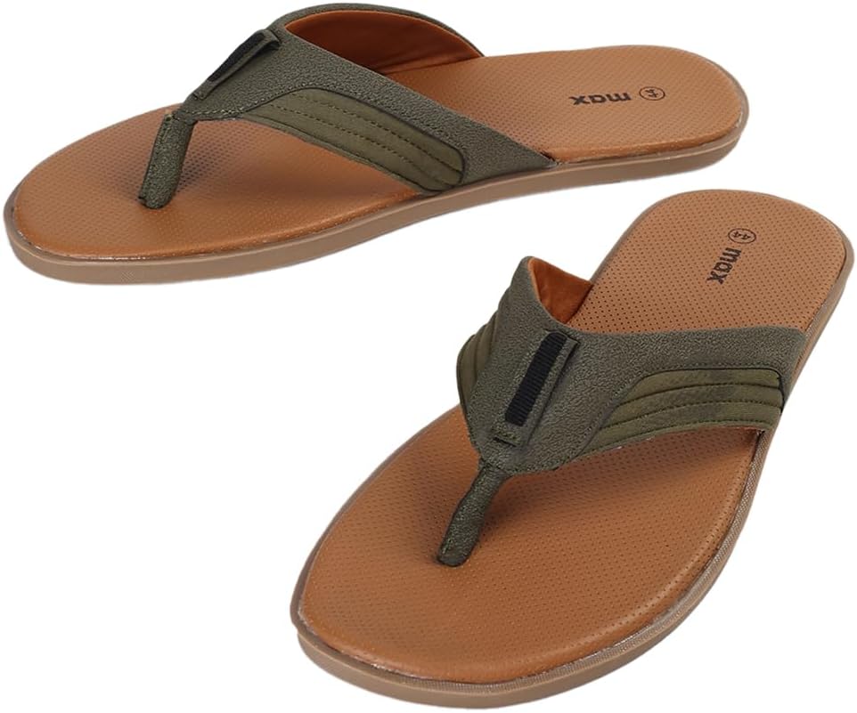 MaxMen Colourblocked V-Strap Slippers Flip-Flop
