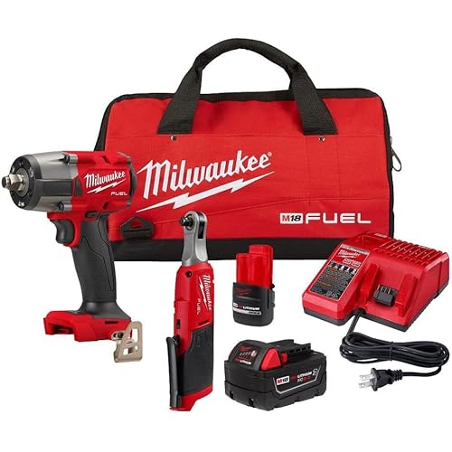 Milwaukee Electric - M18 Fuel and M12 Fuel 2-Tool Combo KIT