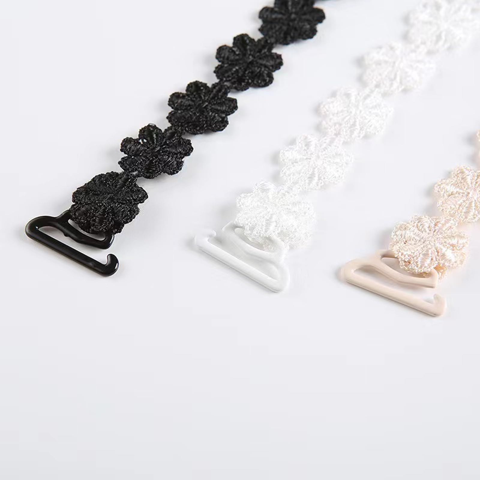 Frauen Elastische BH träger, BH Strap Clips Einstellbar rutschfeste BH Gurt, BH Träger Halter Verbindung Frauen Elastische BH antirutsch Halter Gurt Halter