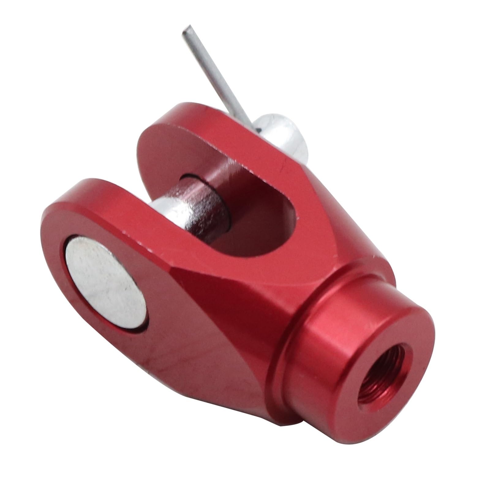 PUAHBCI Rear Brake Pump Rear Brake Pump Motorcycle Rear Brake Clevis Fit for Yamaha YZ125 YZ250 YZ250F YZ450F YZ125X YZ250X YZ450FX YZ250FX WR250F WR450F(Red)