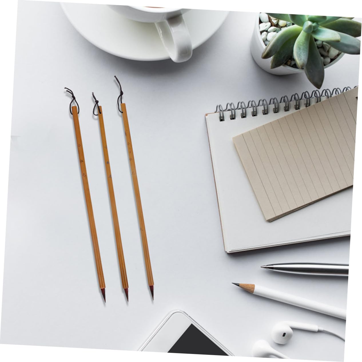jojofuny 5 Set Pennello Da Scrittura Minuscolo Inchiostro Kit Penna Calligrafica Penna Calligrafica Cinese Penne Calligrafiche Cinesi Per Principianti Palo Di Bambù 4 Pezzi*5