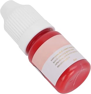 Lip Tattoo Ink, Microblading Pigment Professional Sealed Storage Mild for Lips (noble red)