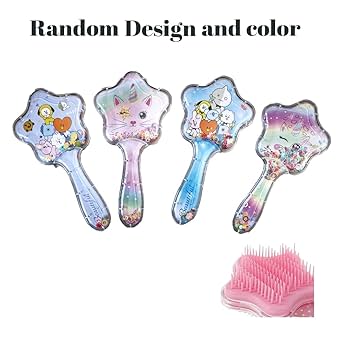 キャラクター風 ヘアブラシ グリッター入り キャラクター風 ヘアブラシ グリッター入り Amazon | My-Meloday