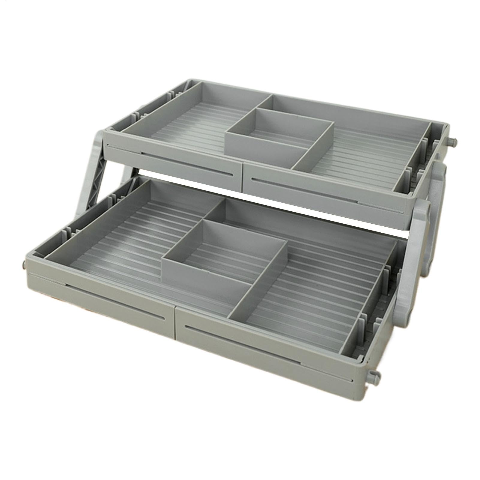 Organisateur de tiroir extensible pour coiffeuse et chevet