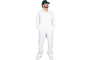 White Caddy Jumpsuit Custom Suit For Men