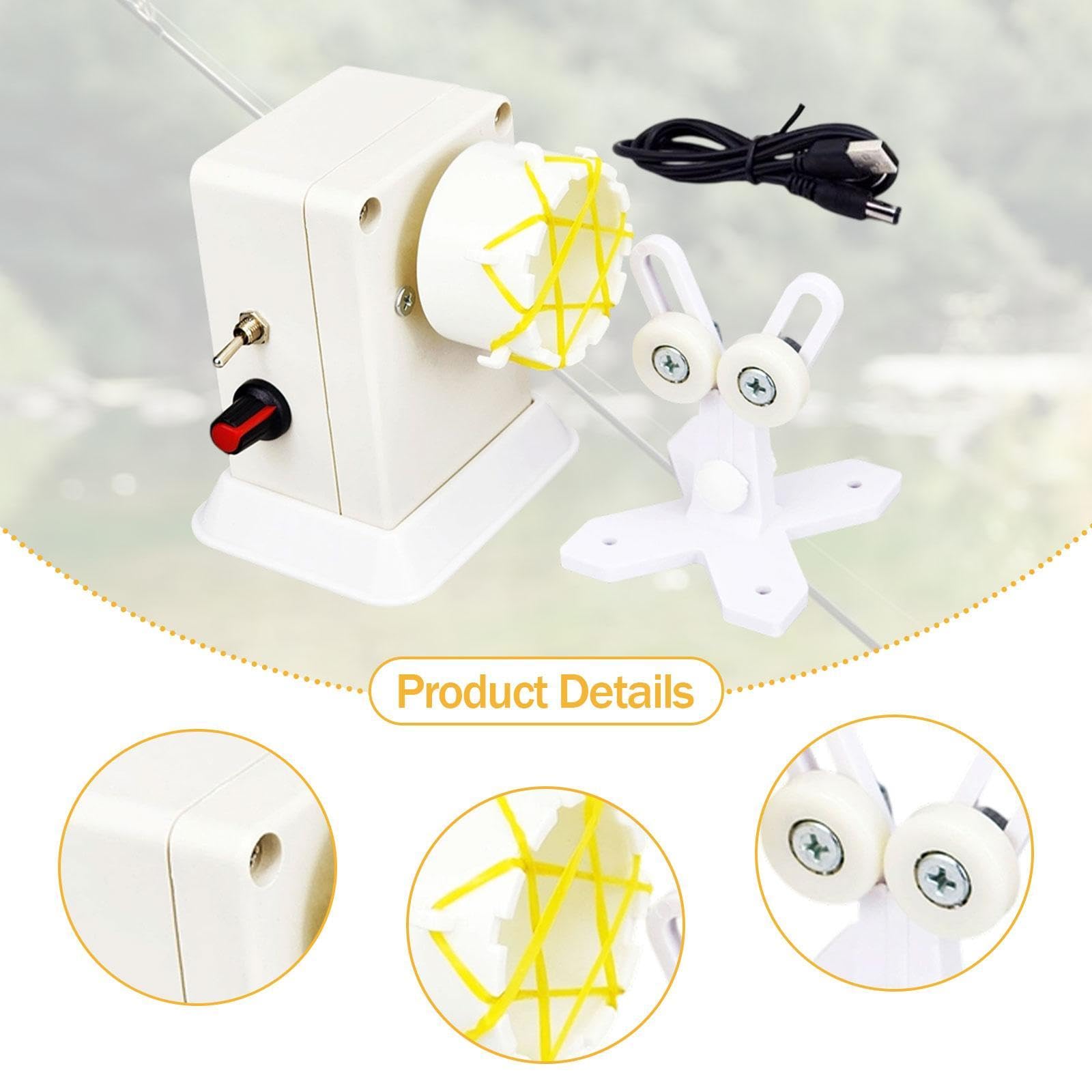 Oshhni Machine d'enroulement de Canne à pêche, Support époxy pour séchage époxy, Accessoires Portables, Peinture, kit de réparation de Canne à pêche