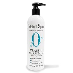 Original Sprout Classic Shampoo for All Hair Types Sulfate Free and Vegan Shampoo 12 oz Bottle