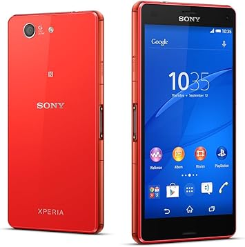 Sony Xperia Z3 Compact Simフリー 並行輸入品 オレンジ ソニー Sony スマートフォン本体 Amazon
