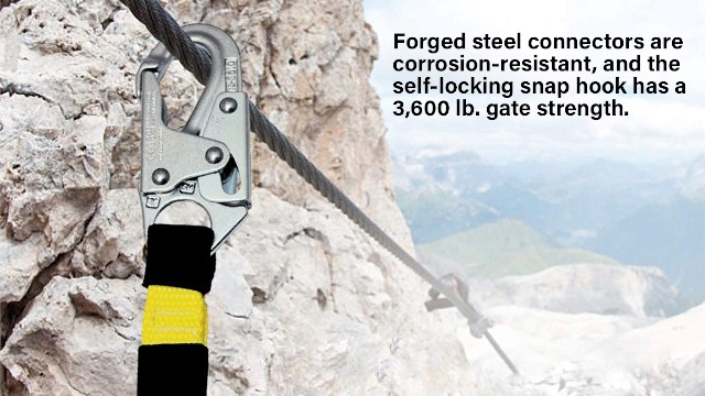 OSHA Compliant Fall Protection 18-inch D-Ring Fall Protection Extender ...