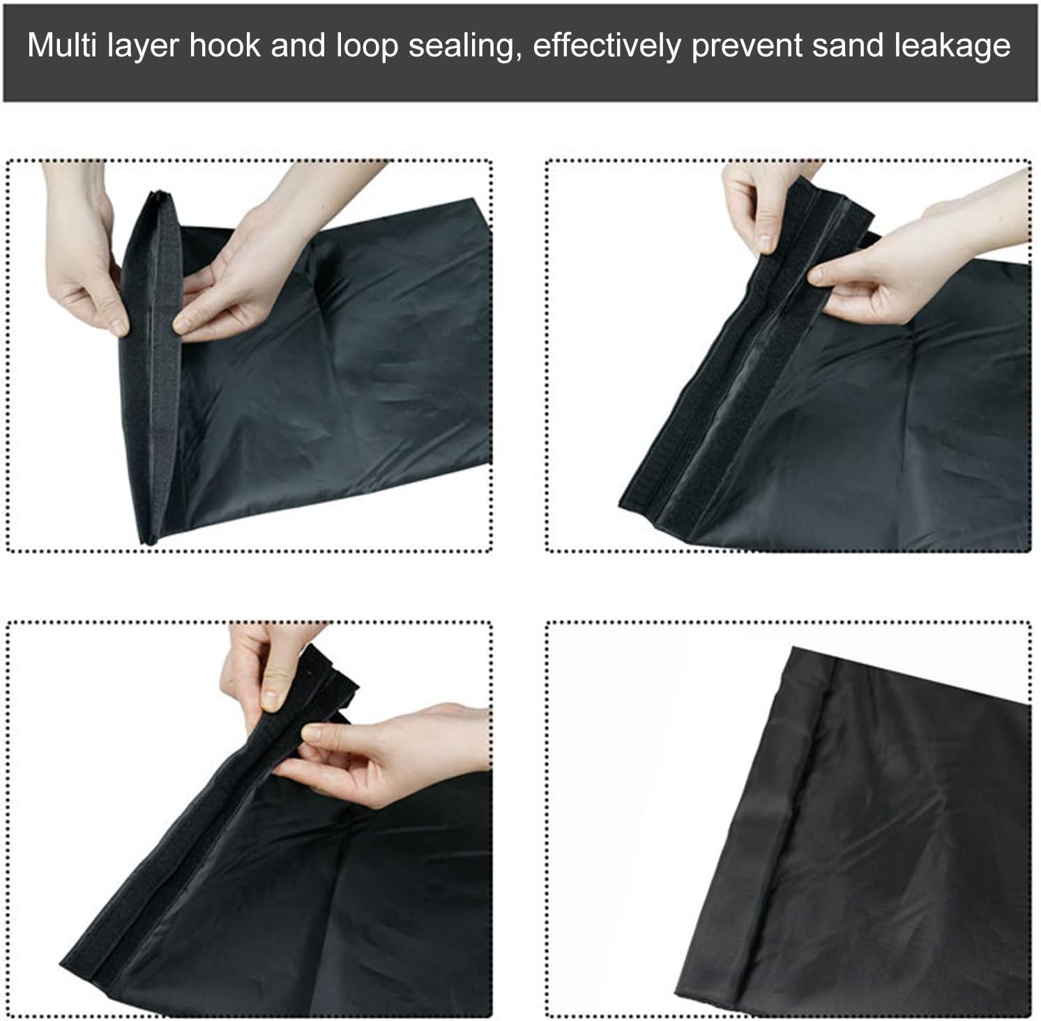 Tyenaza Windproof Sandbag, Tent Sandbags, Waterproof Canopy Sand Bags Weights Tent Sandbags Fit for Outdoor Camping Fitness Ball Game Picnics