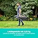 BLACK+DECKER 1000W Leichter, 32 cm breiter Elektro-Rasenmäher mit 3 verstellbaren Höhen und 30-Liter-Grasfangkorb, BEMW351-QS