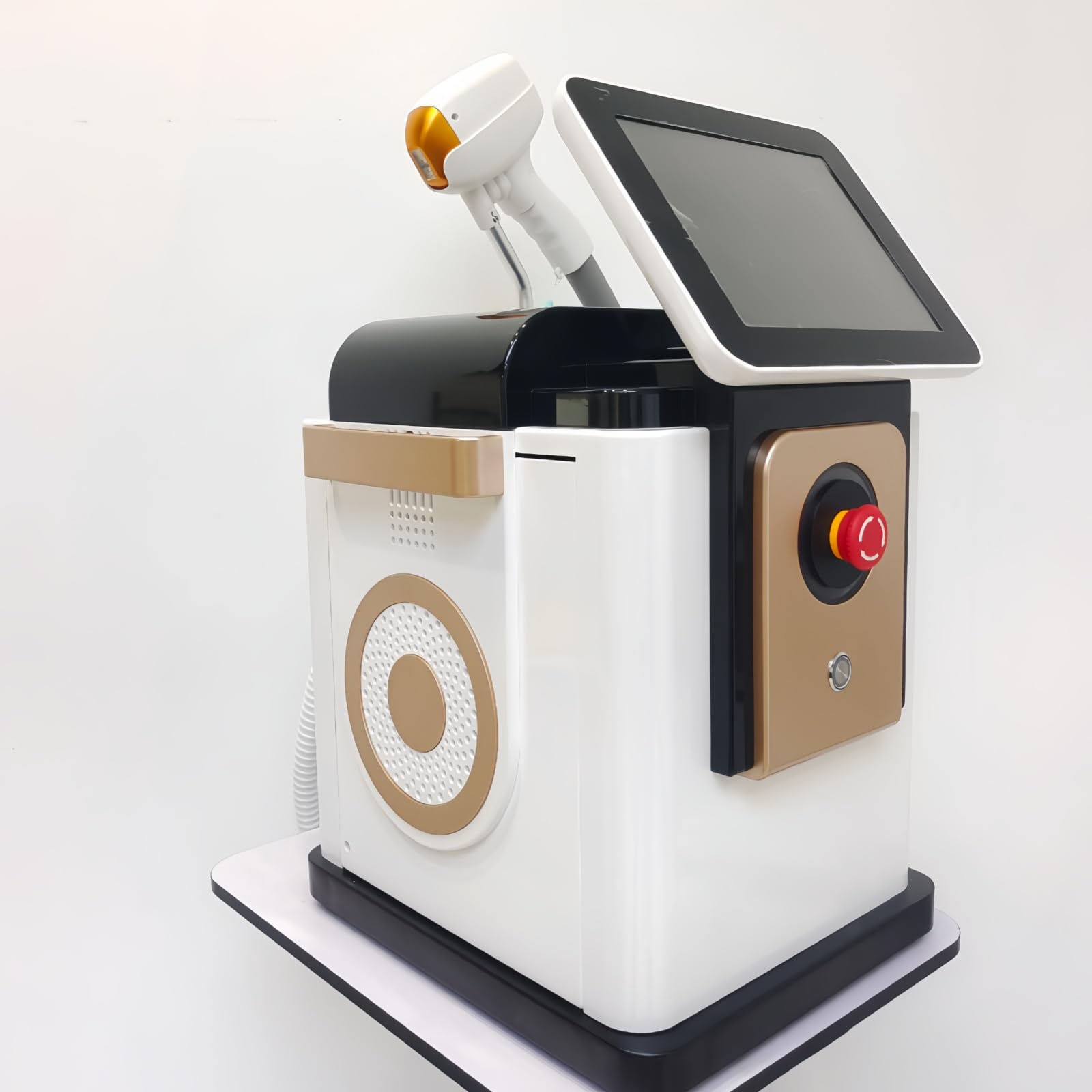 Professional ghiaccio titanio semiconduttore laser depilatore 4 lunghezze d'onda laser ad alta potenza 808 diodo laser laser depilatore