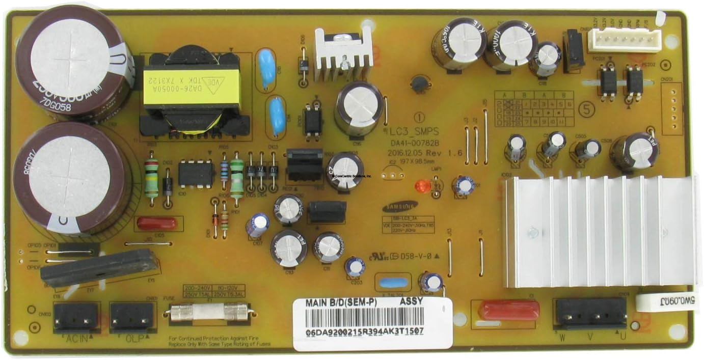 CoreCentric Remanufactured Refrigerator Power Control Board Replacement for Samsung DA92-00215R