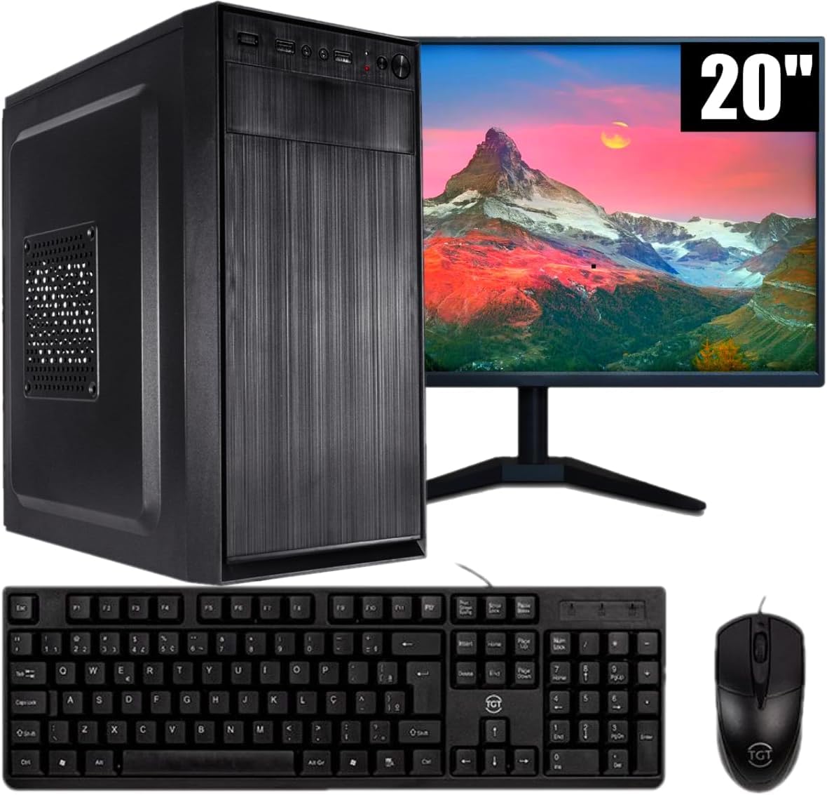 Pc Servidor Completo Xeon E5 20 Nucleos, GeForce 4Gb, 32Gb Ddr4