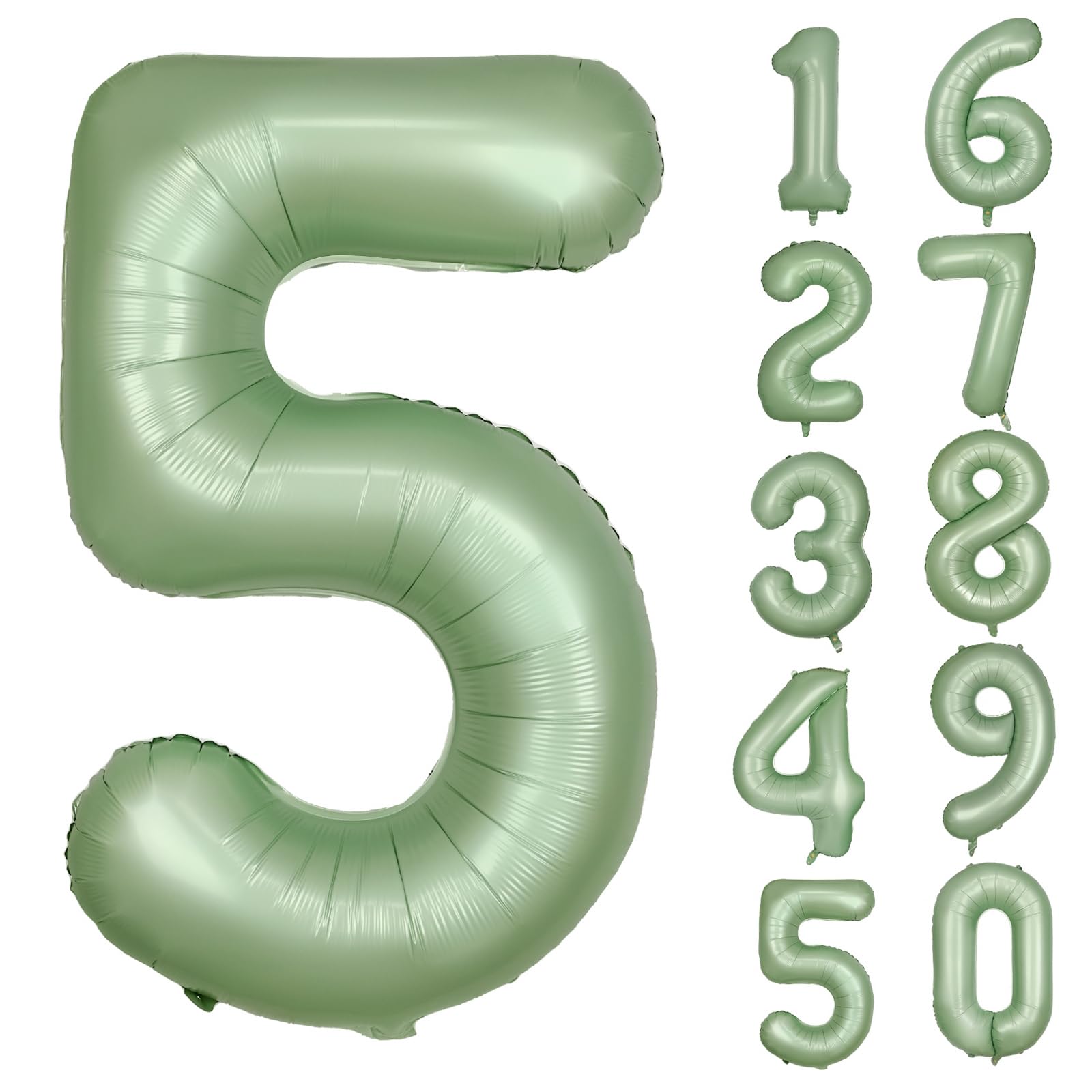 Red 0 balloon 40 Inch Giant Helium Foil Number 0 to 9 Red Balloon Birthday Wedding Party Digital Decorations (Number 0) — view 223