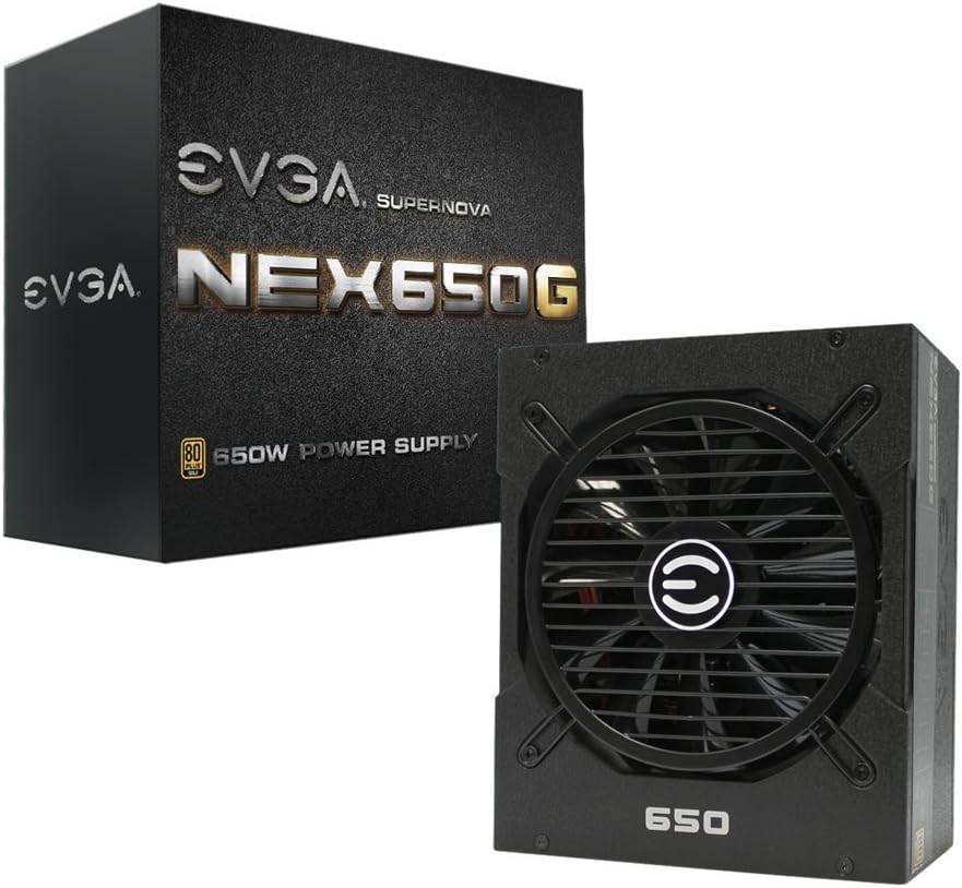 EVGA SuperNOVA 650 G1, 80+ GOLD 650W, Fully Modular, Includes FREE Power On Self Tester Power Supply - View 1
