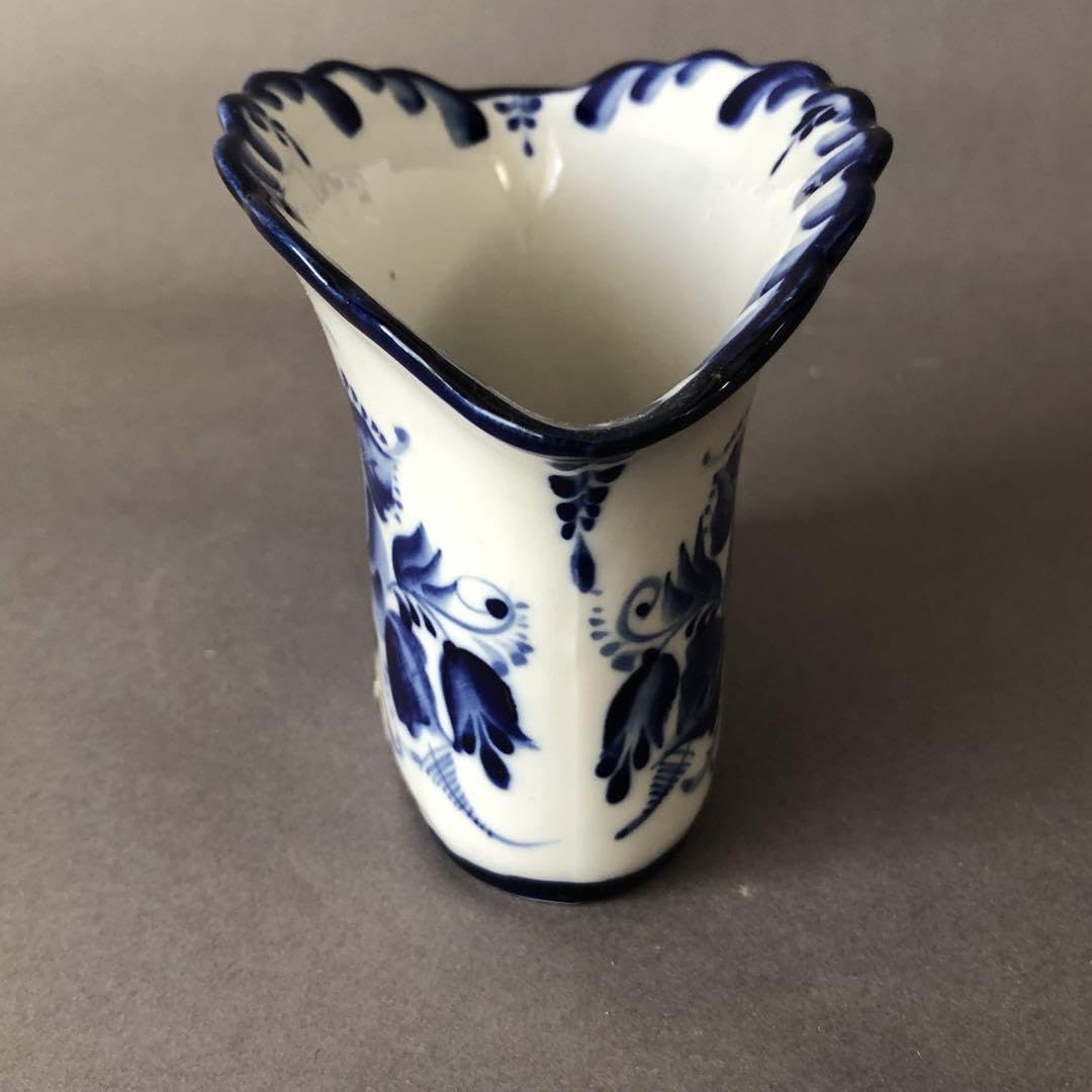 Amazon.co.jp: ロシア陶器 グジェリ陶器 花瓶 : ホーム＆キッチン