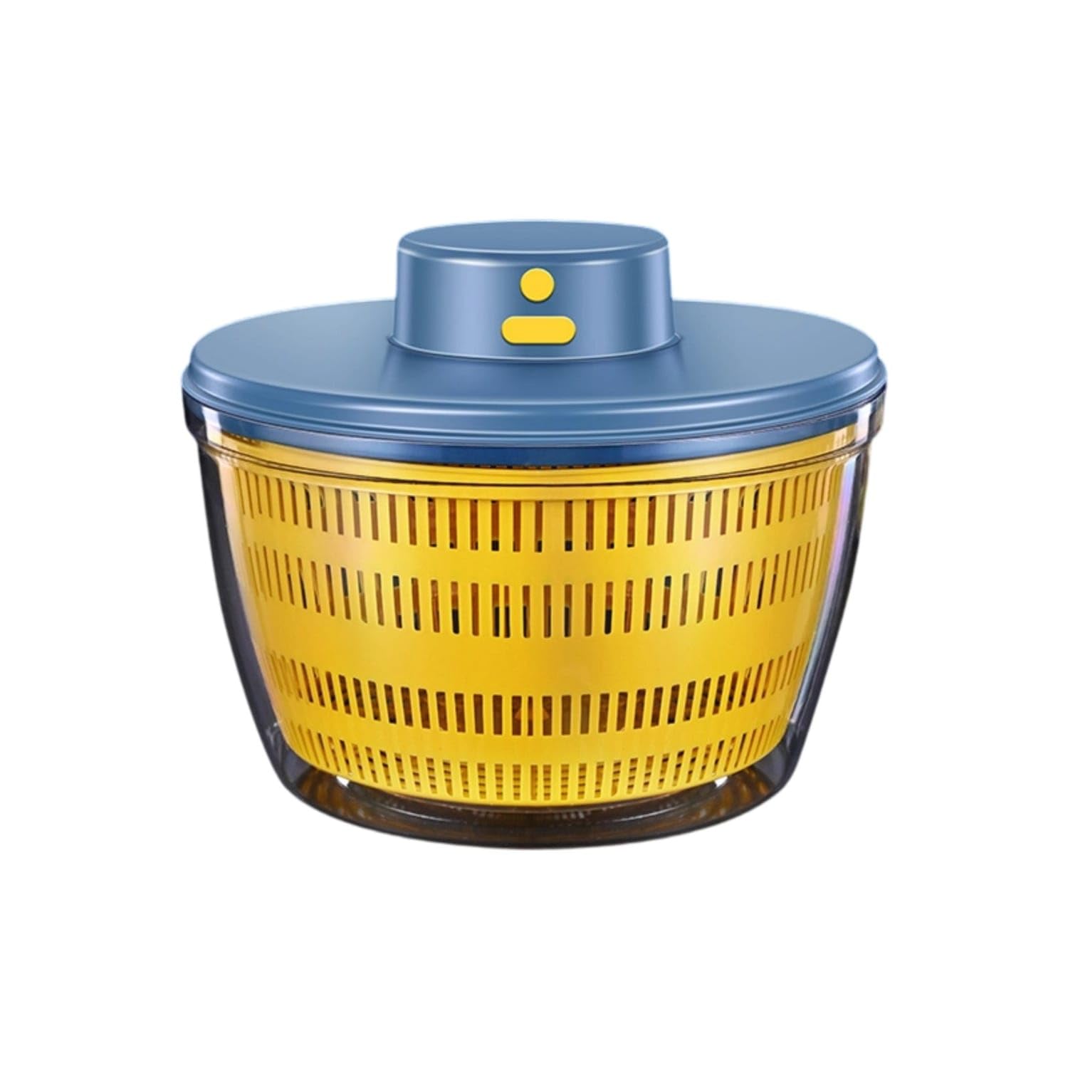 Quick Drying Electric Salad Dryer Food Grade Material S | Quick Drying Electric Salad Dryer Food Grade Material Single-Press Vegetable Multifunctional Automatic Lettuce Multipurpose-image-29
