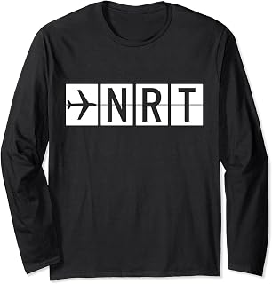 NRT Tokyo Narita International Airport Long Sleeve T-Shirt