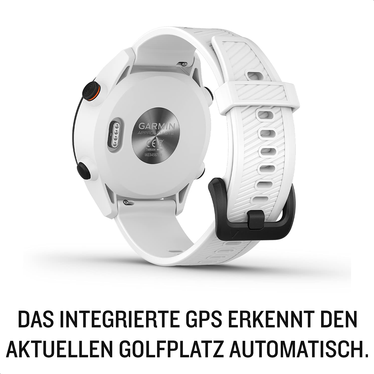 Garmin Approach S12 - GPS-Golfuhr mit Schlagweitenmessung & Distanzangaben zum Grün/Hindernissen auf 42.000 Golfplätzen. 1,3“ Display mit einfacher Bedienung (Generalüberholt)