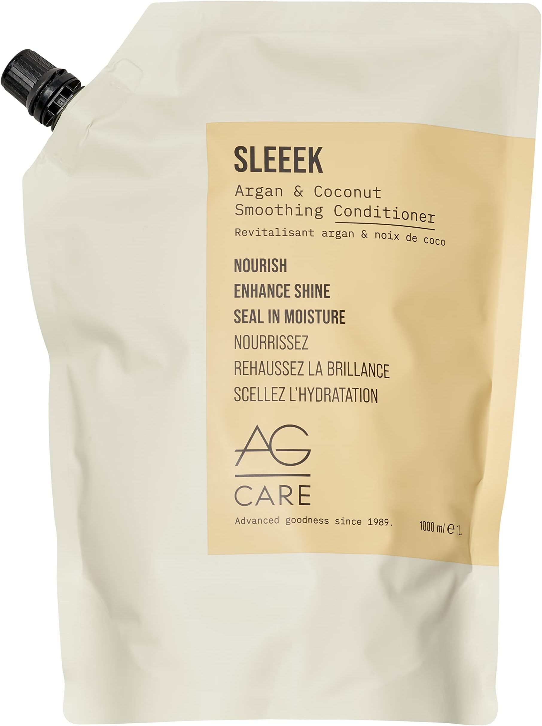 Sleeek Argan & Coconut Conditioner, 33.8 Fl Oz