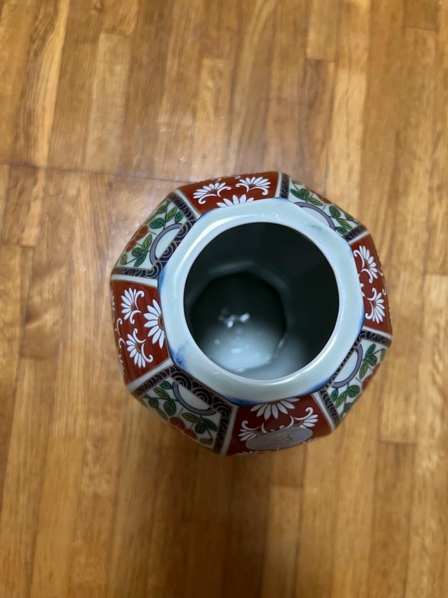 將軍壺 未峰窯 色絵 金彩 古伊万里 飾り物 將軍壺 未峰窯 色絵 金彩 古伊万里 飾り物 未峰窯 色絵 金彩 古