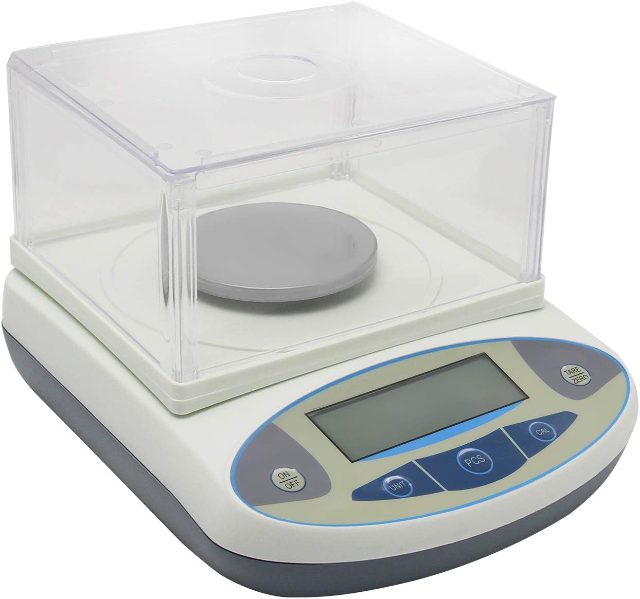 2000g/0.01g Analytical Electronic Balance Lab Digital Balance Scale High Precision Balances Kitchen Precision Weighing Pan Diameter=130mm(2000g)