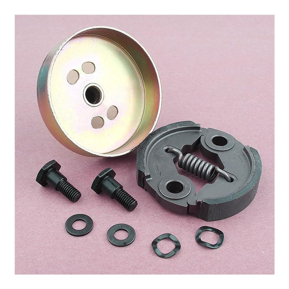 Kit de Embrague 9T Adecuado para desbrozadora Motor pequeño GX31 GX35 1,3 HP, Piezas for césped