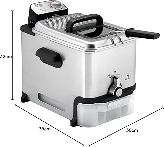 Tefal Oleoclean Pro Deep Fryer, Silver
