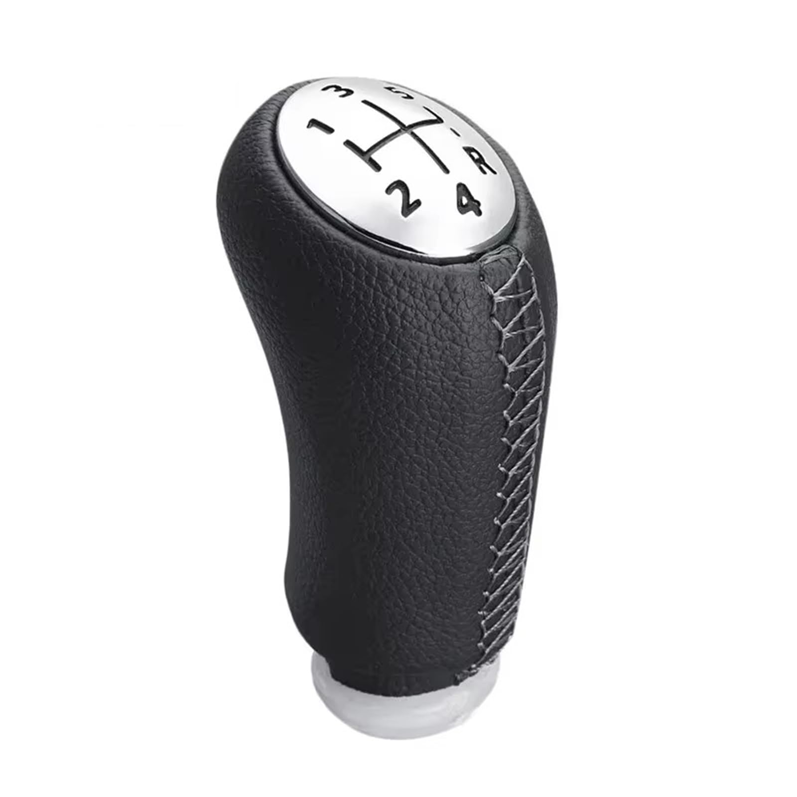 VBNYBA Car Shift Knob Lever Compatible with for Clio III MK2 2005 2006 2007 2008 2009 MT Gear Shift Knob Shifter Stick Headball Pen Ball Arm Matte Chromed