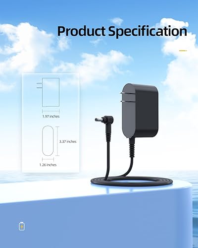 Miniatura 5 de Cargador de repuesto de 30.45 V para aspiradora inalámbrica Dyson V10 V11 V12 V15 - Compatible con adaptador de cable de alimentación de carga Dyson