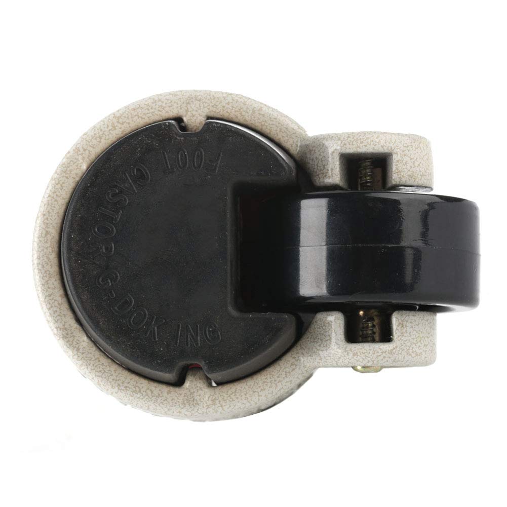 4pcs Swivel Plate Caster Wheels, Heavy Duty Industrierollenrad Level Adjustment Caster Gewindestiel f¨¹r industrielle Anh?nger oder gro?e Wohnm?bel
