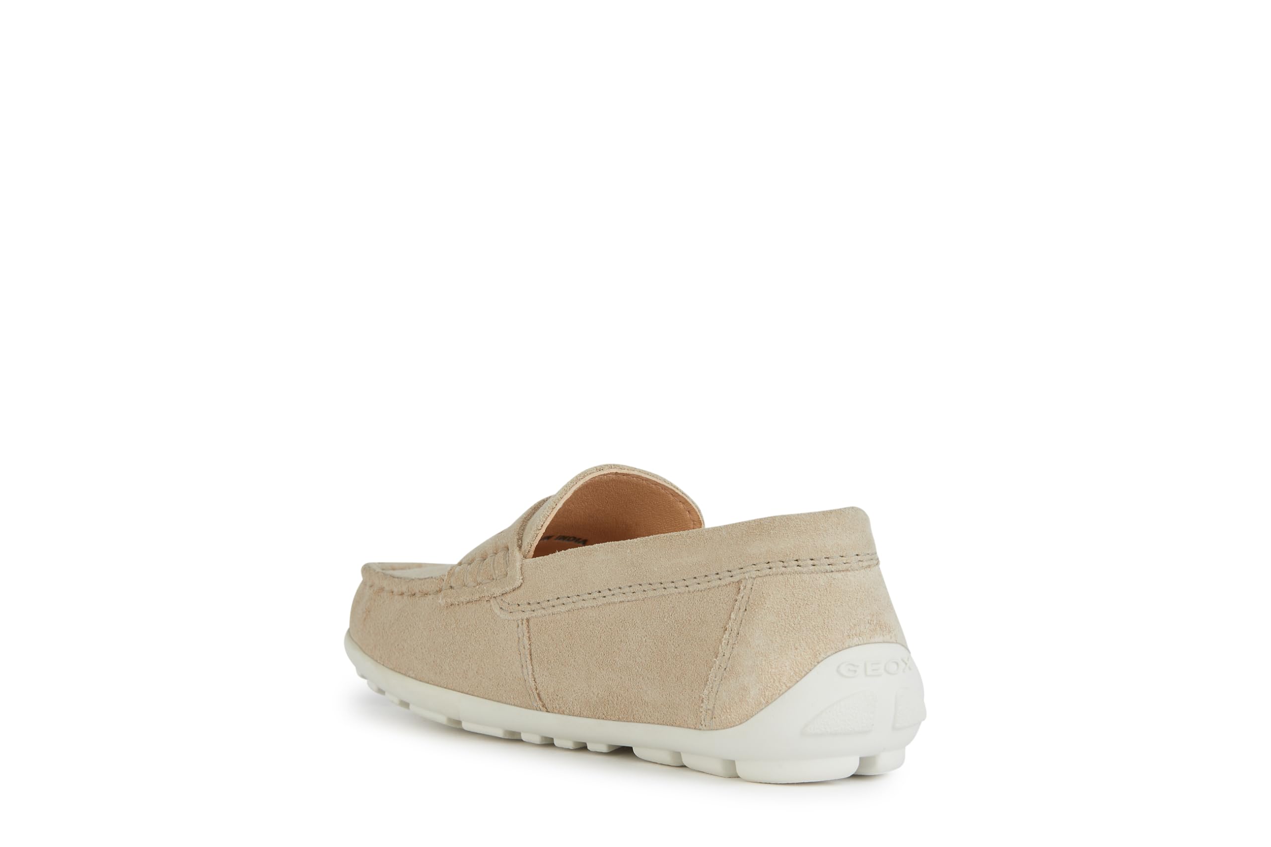 Geox J New Fast Boy A Moccasin, lt Beige, 2.5 UK