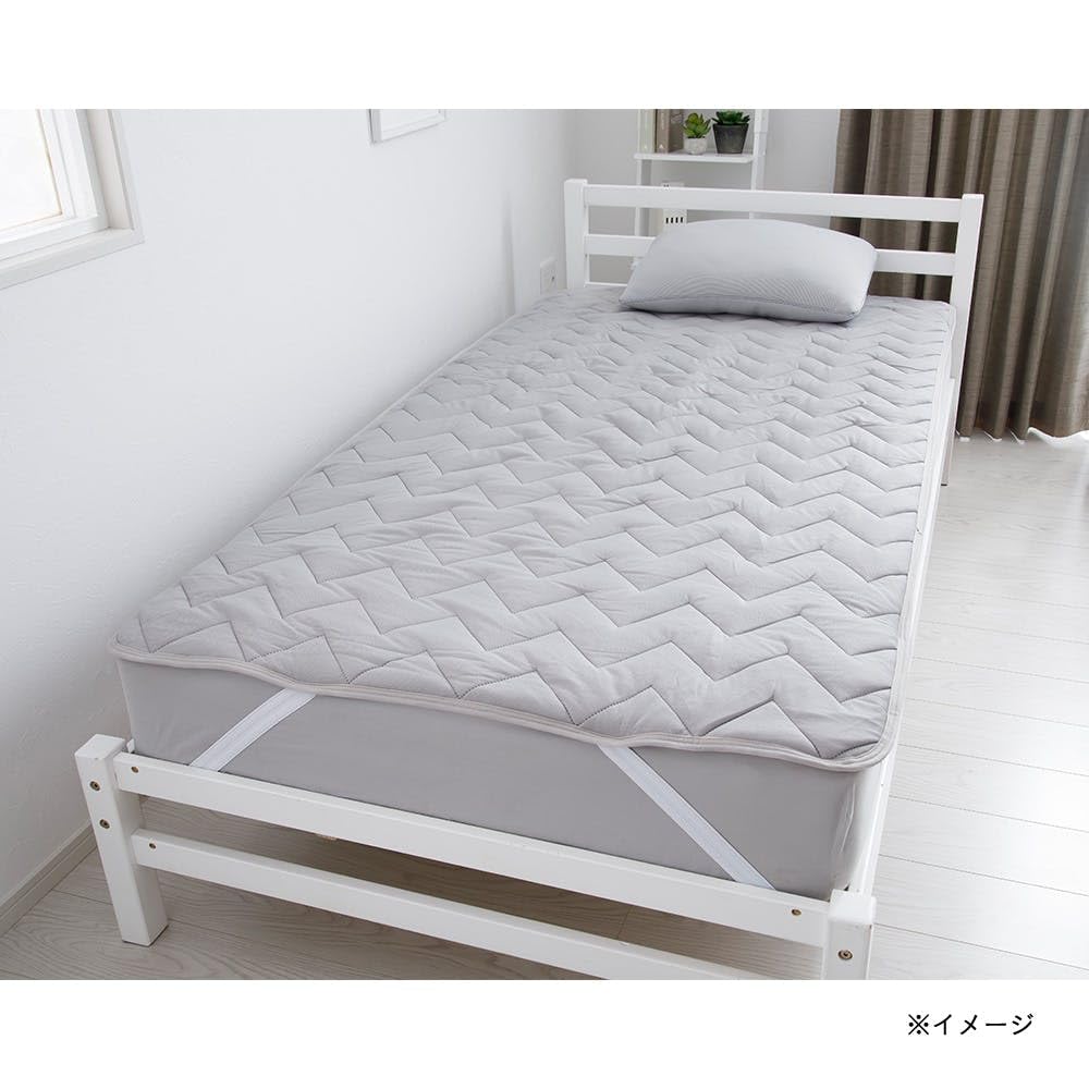 Amazon｜カインズ(CAINZ) 丸洗いできる抗菌防臭・防ダニ ベッド