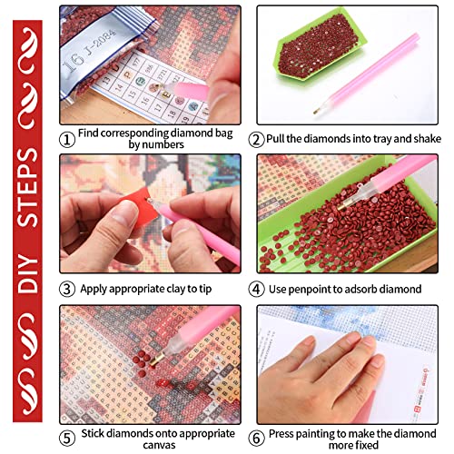 5D DIY Diamond Painting Kit Completo, Leone
