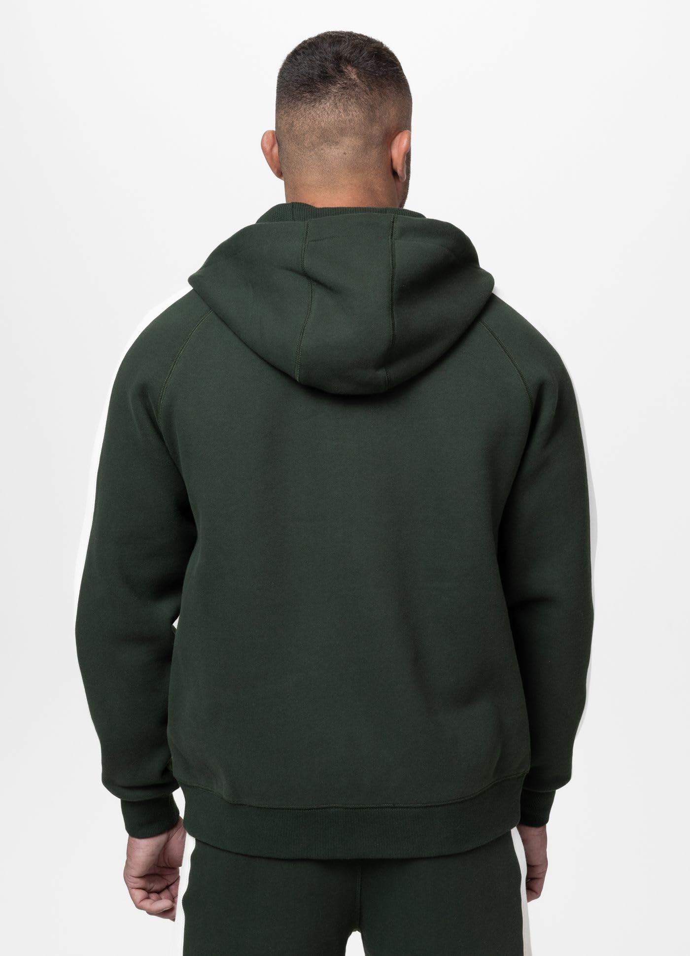 PITBULL Zip Hoodie SAN Diego CA Herren – Männer Kapuzenjacke Sweatjacke Baumwolle Polyester Mix, Regular Fit Trainingsjacke Freizeitjacke Sportjacke mit Taschen, Bequemer Hoodie mit Reißverschluss